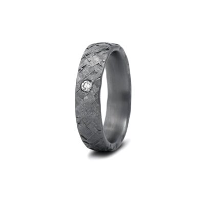 Haudarin Tantal ringe Oktaeder 0,05ct TW/SI 2140-10